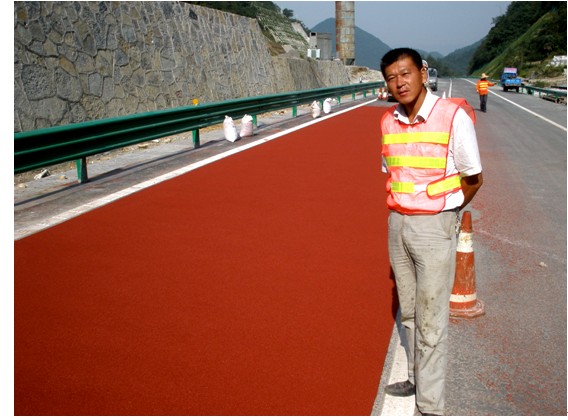 山西沂五高速，五臺山長城嶺隧道防滑工程